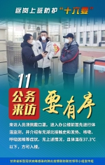 战“疫”海报｜返程上班防护“十六要” - 中国甘肃网