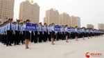 甘肃省公安机关首届警体运动会在张掖开赛（图） - 中国甘肃网