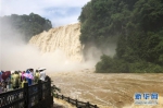 （环境）（1）贵州黄果树瀑布迎来今年入汛最大水量 - 人民网