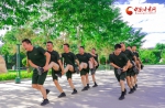 甘肃武警：练出新“花样” 他们的体能训练不一般 - 中国甘肃网