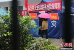 图为甘肃陇南成县受灾居民安置点。　刘敏 摄 - 甘肃新闻