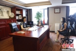图为7月30日，吴国华在北京接受中新社记者专访。 中新社记者 韩海丹 摄 - 甘肃新闻