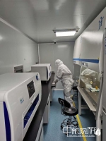 兰州市首家移动方舱PCR实验室在安宁区建成运营 - 甘肃新闻
