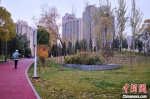 图为老旧小区改造将公园融入小区。　刘玉桃 摄 - 甘肃新闻