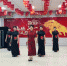 1月中旬，老年人身着旗袍排练。　高康迪 摄 - 甘肃新闻