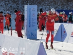 全国越野滑雪锦标赛在甘肃白银开赛 - 人民网