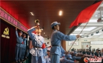 甘肃省首个延安精神宣传教育基地在兰州市第八十三中学揭牌（图） - 中国甘肃网