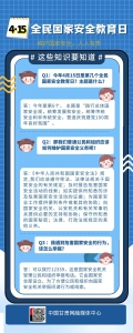 海报| 4·15全民国家安全教育日小知识了解一下 - 中国甘肃网