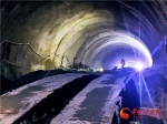甘肃境内海拔最高的阿尔金山隧道顺利贯通 - 中国甘肃网