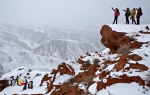 【小陇画报·126期】雪落丹霞山  风光别样美 - 中国甘肃网