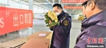 图为1月上旬，产自兰州新区的鲜切玫瑰出口韩国。近年来，兰州新区的花卉频拓海外市场。　赵卿 摄 - 甘肃新闻