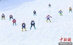 图为甘肃省张掖市山丹县组织的滑雪比赛。(资料图) 张掖市委宣传部供图 - 甘肃新闻