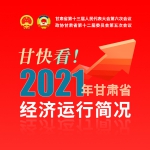 【海报】甘快看！2021年甘肃省经济运行简况 - 中国甘肃网