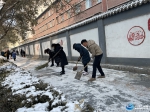 兰州市安宁区：万余干群除冰雪保畅通 - 中国兰州网