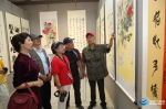 “祝贺甘肃省现代摄影学会成立40周年书画展览”开幕 - 中国兰州网