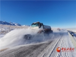 甘肃省大部分地区迎降雪天气 交通系统积极除雪保畅通 - 中国甘肃网